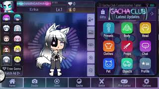 Eyes Tutorial In Gacha Club  How To Move It [upl. by Ayenat263]