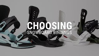 How to Choose Snowboard Bindings  Tactics [upl. by Nnylhtak962]