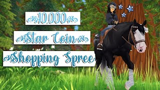 Star Stable 10000 Star Coin Shopping Spree 🛍😮 9 Horses and TONNES of clothes [upl. by Nahaj]