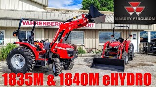 Massey Ferguson 1835M amp 1840M eHydro Premium Compact Tractor [upl. by Borden782]