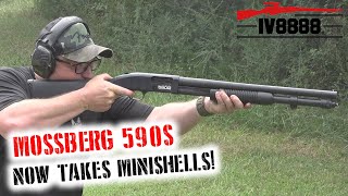 NEW Mossberg 590S SHOOTS MINISHELLS [upl. by Strade553]