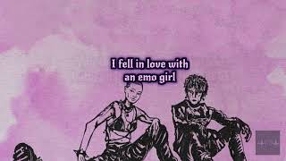 Machine Gun Kelly amp WILLOW  emo girl Official Clean  Lyrics [upl. by Liba294]