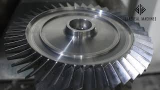 How its Made Turbine Blisk  Milling on 5axis CNC Machine [upl. by Earas37]