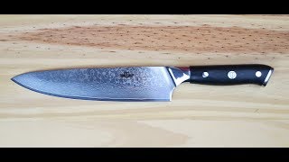 NEW Damascus Tracker Knife from WARIVO [upl. by Bully]