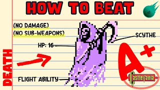 How to beat Death in CASTLEVANIA NES Tutorial Walkthrough [upl. by Frasquito951]