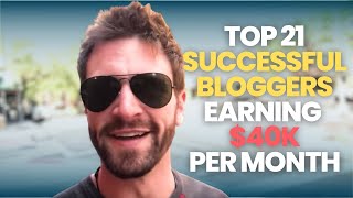 Top 21 Highest Paid Bloggers Earning 40000 Per Month [upl. by Earlie]