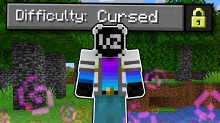 Attempting quotCursedquot Difficulty in Minecraft Is It Possible [upl. by Sinclair580]