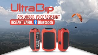 UltraBip Solar Vario GPS Logger Bluetooth for paragliding pilots [upl. by Novaj]