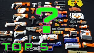 TOP 5 BEST NERF ATTACHMENTS [upl. by Sandberg]