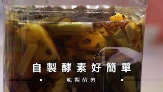 【酵素】自製酵素好簡單，家事萬用鳳梨酵素 台灣好食材 Fooding [upl. by Agrippina]