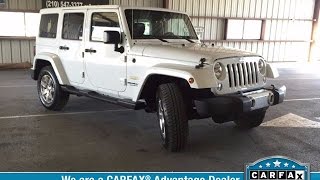 2015 Jeep Wrangler Unlimited Sahara 6 Speed Review [upl. by Cohlier]