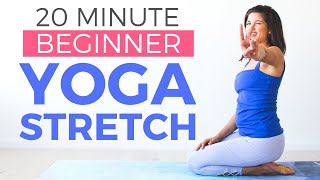 Yoga for Beginners  Full Body Yoga Stretch [upl. by Montague]