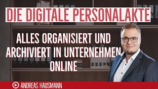 Die digitale Personalakte  Alles organisiert amp archiviert in DATEV Unternehmen online [upl. by Jaan]