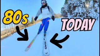 Is A Ski From The 80s Better Than Todays Skis [upl. by Ragse]