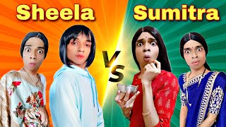 Sheela Vs Sumitra Ep 446  FUNwithPRASAD  savesoil moj funwithprasad [upl. by Sands]