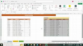 SORTING IN MS EXCEL EXPLAINED WITH SIMPLE WAY 💯👌💯👌💯✌ [upl. by Gnehc]