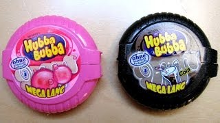 Hubba Bubba Bubble Tape  Mega Long Fancy Fruit amp Cola [upl. by Stavro]