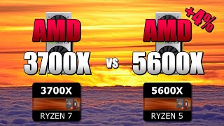 3700X vs 5600X  2060S 💥 CSGO 💥 Fortnite 💥 PUBG 💥 GTAV 💥 Overwatch [upl. by Aia118]