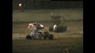 360 Sprintcar Crash Timmis Speedway Mildura [upl. by Elac]