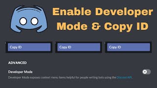 Enable Discord Developer Mode amp Copy ID  2020 Guide [upl. by Candy]