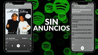 SPOTIFY sin ANUNCIOS ✅LETRAS PR3M1U [upl. by Corwin]