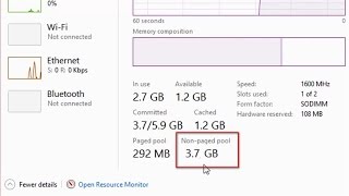 Fix quothuge memory leakquot in Windows 10 and 8  Nonpaged pool using high memory [upl. by Ayidan]