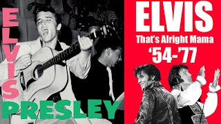 Elvis Presley  Thats Alright Mama Through The Years 5477 [upl. by Nahc]