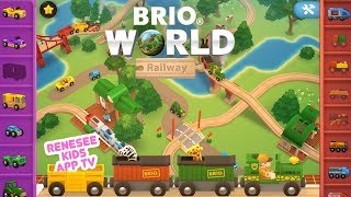 Ride Trains amp Build Tracks in BRIO Railway World [upl. by Gonagle]