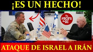 ¡ATAQUE ISR43LÍ A IRÁN ES UN HECHO LLEGA A ISRAEL JEFE DEL COMANDO CENTRAL DE EEUU [upl. by Anidene]