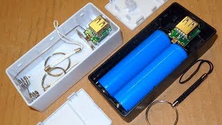 quotDIYquot USB Power Bank for 2x 18650 LiIon cells [upl. by Aivonas660]