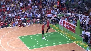 Ang Pambansang Eurostepquot featuring Jammer Jamito  PBA AllStar 2017 [upl. by Eeznyl]