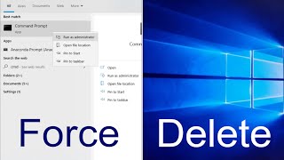 force delete a file that cannot be deleted [upl. by Granese510]