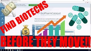 HOW TO Day Trade BIOTECH STOCKS amp Find Out When Pharmaceutical stocks have FDA APPROVALS [upl. by Burty]