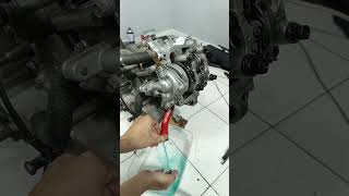 Vario 150 head cover dismantling process vario restoration [upl. by Ahteral58]