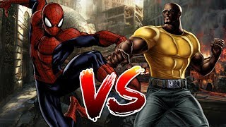 SpiderMan VS Luke Cage  Who Wins [upl. by Enawyd]