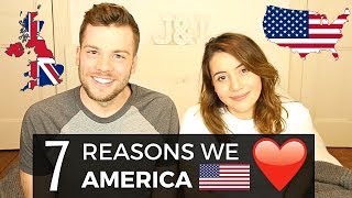 7 Things Brits LOVE About the USA 🇺🇸❤️  American vs British [upl. by Cartwell879]