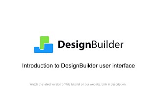 21 Introduction to DesignBuilder user interface [upl. by Burt732]