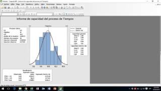 Calculo del Nivel Sigma en Minitab [upl. by Raeann]