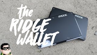 Ridge Wallet The Best Minimal EDC Wallet [upl. by Danit766]