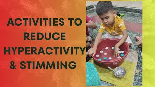 Activities to Reduce Hyperactivity and Stimming [upl. by Arten]