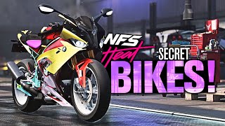 Need for Speed HEAT  Secret Bikes UNLOCKED BMW S1000RR [upl. by Eerahc]