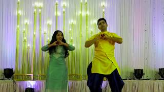 Kyu Aage Peeche Dolte Ho  Sangeet Performance  Easy Steps amp Choreography [upl. by Valaree646]