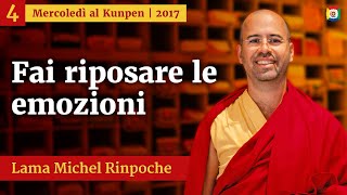 04  Fai riposare le emozioni  Mercoledì al Kunpen con Lama Michel Rinpoche [upl. by Truman]