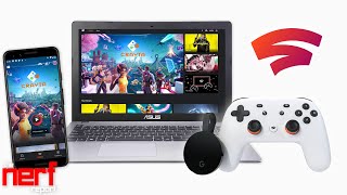 How Does Google Stadia Work  The Nerf Report [upl. by Ellehsim]