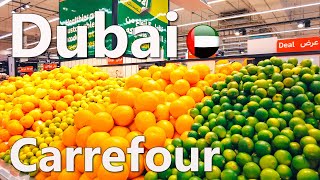 Prices in Dubai Carrefour Hypermarket Assortment Full Review 4K🇦🇪 [upl. by Naam]