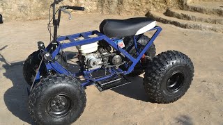 Homemade ATV QuadBike Project  Full Video [upl. by Hsiri]