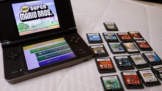 Nintendo DSi XL with original games charger and case [upl. by Aniri]