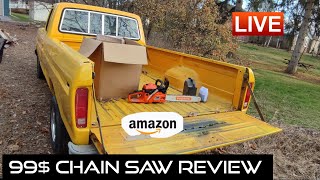 100 chainsaw review off Amazon [upl. by Towney]