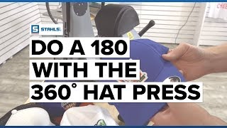 Step by Step Heat Printing with the NEW Hotronix® 360 IQ™ Hat Heat Press [upl. by Clein757]