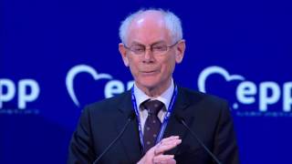 EPP Malta Congress  Herman Van Rompuy [upl. by Jonny]